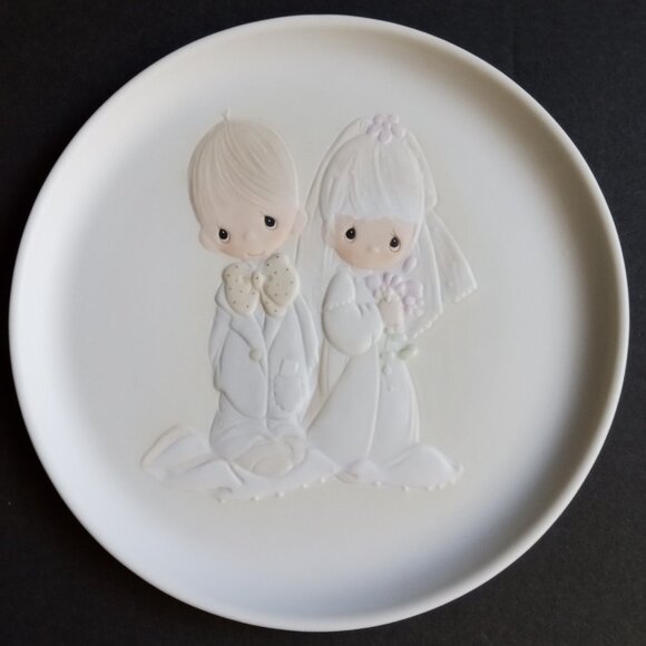 The Lord 1980 Precious MoBless You And Keep You Plate by Bill Biel & Sam Butcher - Picture 1 of 6